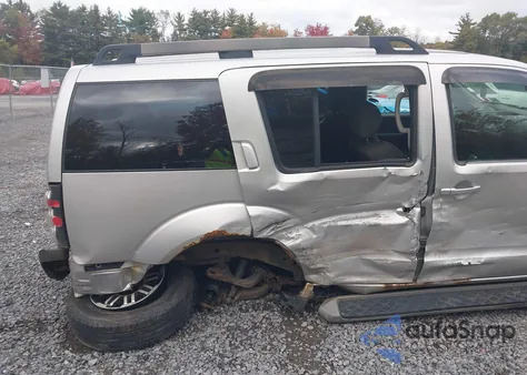 2008 Nissan Pathfinder S z USA, uszkodzony, nr VIN 5N1AR18B68C626549